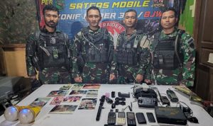 Satgas 300 Berhasil Menembak Mati 1 KST Yang Menyerang Pekerja Puskesmasdi Ilaga Papua