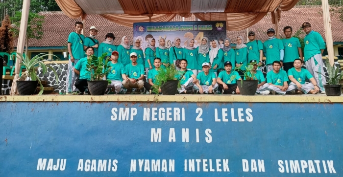 Semarak Peringatan Dies Natalis ke-24 SMPN 2 Leles