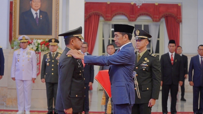 Panglima TNI Menjadi Saksi Suksesi Kepemimpinan TNI AD di Istana Negara