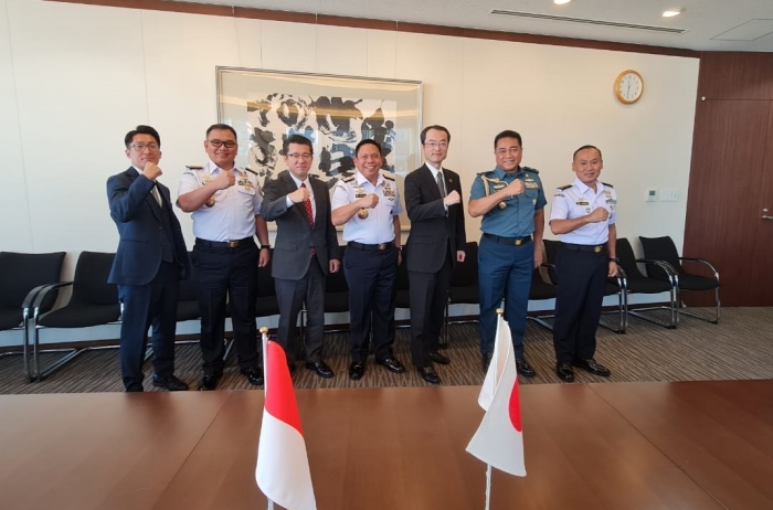 Teruskan Hubungan Baik, Kepala Bakamla RI Courtesy Call dengan JICA