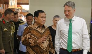 Menhan Prabowo Sambut Hangat Menhan Australia di Hambalang, Perkuat Kemitraan Pertahanan