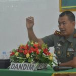 Tegas, Dandim Ingatkan Netralitas TNI Dalam Pemilu 2024