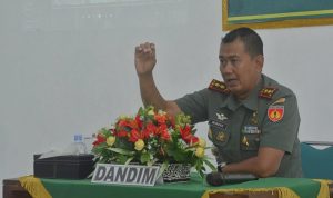 Tegas, Dandim Ingatkan Netralitas TNI Dalam Pemilu 2024