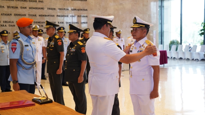 Panglima TNI Pimpin Serah Terima Dua Jabatan Strategis TNI