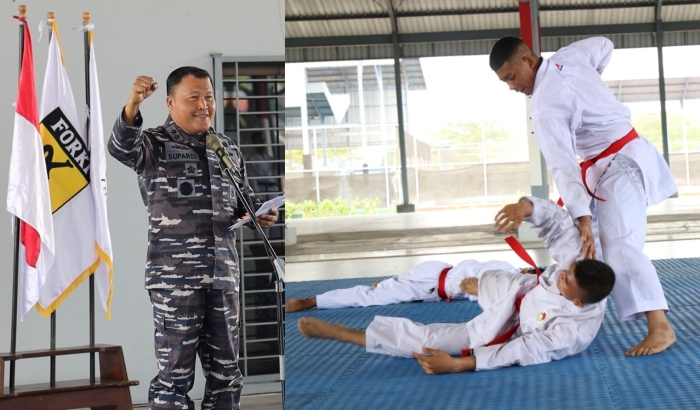 Taruna AAL Tingkat IV Tunjukkan Semangat dan Prestasi dalam Ujian Kenaikan Tingkat Karate Inkai