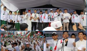 Aksi Serentak Bela Palestina Se-Jawa Barat di Taman Kota Tasikmalaya