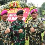 Irjen TNI (Mar) Suhartono Hadiri HUT ke-78 Korps Marinir TNI AL