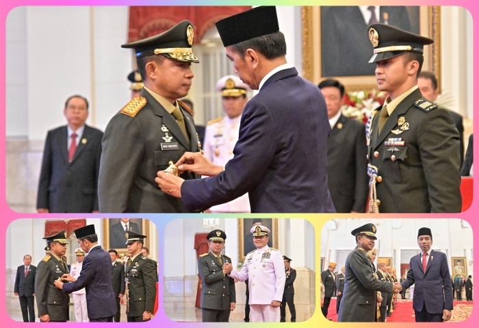 Jenderal TNI Agus Subiyanto Resmi Dilantik sebagai Panglima Tentara Nasional Indonesia