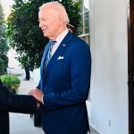 Tiba di Gedung Putih, Presiden Jokowi disambut Akrab oleh Presiden Amerika Serikat Joe Biden