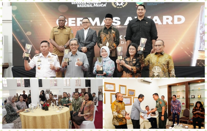 Kasum TNI  Hadiri Germas Award 2023 Tingkat Kementerian dan Lembaga