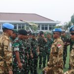 Komandan PMPP Periksa Kesiapan Satgas MTF XXVIII-O/UNIFIL