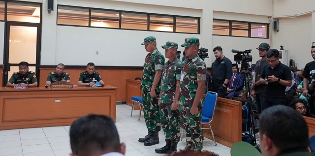Tegas, Oknum TNI Kasus Pembunuhan Pedagang Obat, Dihukum Seumur Hidup