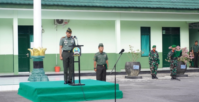 Dandim 0724/Boyolali Pimpin Upacara Hari Bela Negara ke 75