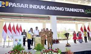 Resmikan Pasar Induk Among Tani Kota Batu, Presiden Jokowi: Terbesar Se-Indonesia