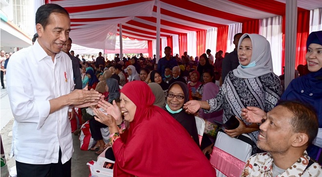 Bagikan BLT El Nino, Presiden Jokowi Sebut Untuk Bantu Daya Beli Karena Perubahan Iklim