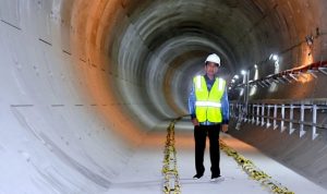 Presiden Jokowi Tinjau Progres Pembangunan MRT Fase 2A