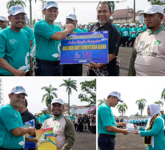 Penjabat Walikota Hadiri Peringatan Hari Amal Bakti Ke-78 Kementerian Agama Tingkat Kota Tasikmalaya