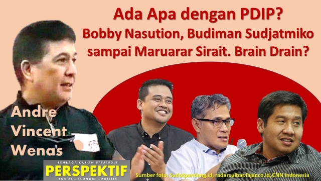 Ada Apa dengan PDIP? Bobby Nasution, Budiman Sudjatmiko sampai Maruarar Sirait. Brain Drain?