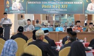 Pelantikan dan Orientasi Dewan Hakim dan Panitera Musabaqah Tilawatil Qur’an (MTQ) XIV Tingkat Kota Tasikmalaya