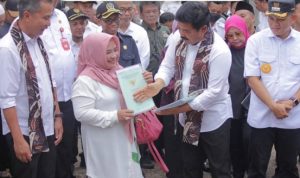 Penjabat Walikota Tasikmalaya Menyambut Kedatangan Menteri ATR/ Kepala BPN dan Penjabat Gubernur Provinsi Jawa Barat