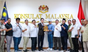 Jajaki Kerja Sama Ekonomi, Plt Bupati Asmar Kunjungi Konsulat Malaysia