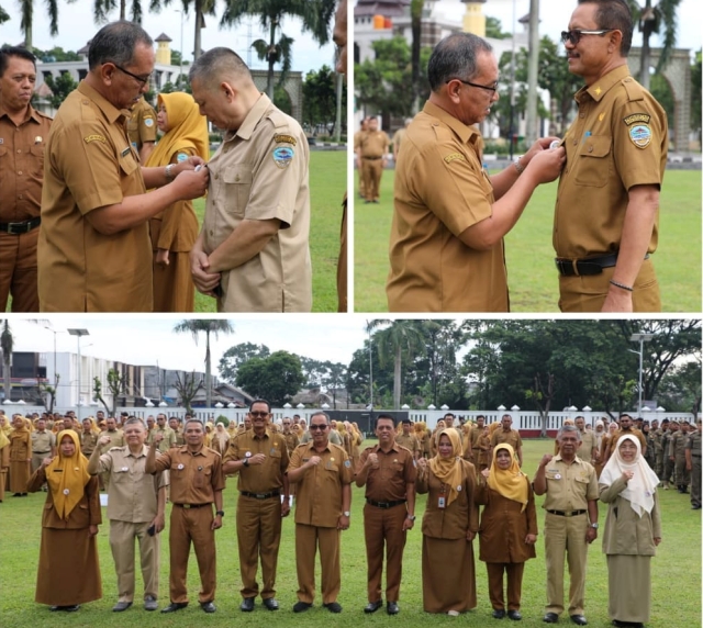 Sekda Kota Tasikmalaya Pimpin Apel Pagi Gabungan Awal Bulan Februari 2024