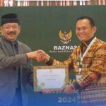 Pemerintah Kota Tasikmalaya Menerima Penghargaan Kepala Daerah Pendukung Pengelolaan Zakat Terbaik Pada Baznas Awards 2024