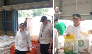 Penjabat Walikota Tasikmalaya Melakukan Monitoring Stok Beras di Gudang Bulog Linggajaya
