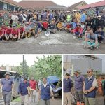 Sekda Kota Tasikmalaya  Menghadiri Kegiatan FISIP Program Kali Bersih  di Kelurahan Sukanagara