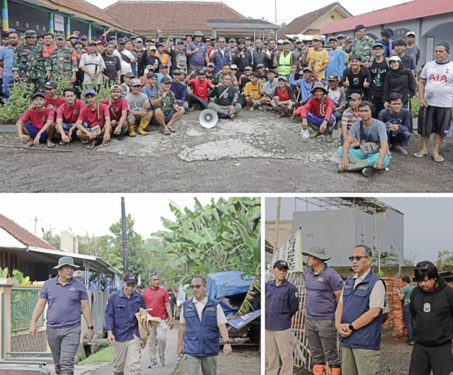 Sekda Kota Tasikmalaya  Menghadiri Kegiatan FISIP Program Kali Bersih  di Kelurahan Sukanagara