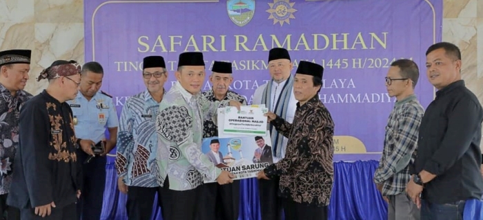 Safari Ramadhan Tingkat Kota Tasikmalaya Tahun 1445 Hijriyah / 2024 Masehi di Pimpinan Daerah Muhammadiyah Kota Tasikmalaya