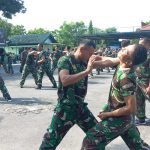 Dukung Tugas Pokok, Kodim 0724/Boyolali Latihan Bela Diri Taktis