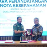 Pererat Kerjasama Layanan Jasa Perbankan, Panglima TNI Tandatangani MOU Dengan Bank BRI, Mandiri dan BNI