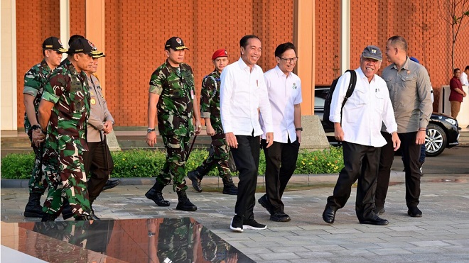 Kunjungan Kerja ke Sulawesi Tengah, Presiden Jokowi  Resmikan Sejumlah Infrastruktur