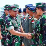 Panglima TNI Pimpin Apel Pemberangkatan Bantuan Kemanusiaan Untuk Palestina