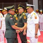 Panglima TNI Pimpin Sertijab Irjen TNI, Danjen Akademi TNI, Kabais TNI dan Aslog Panglima TNI