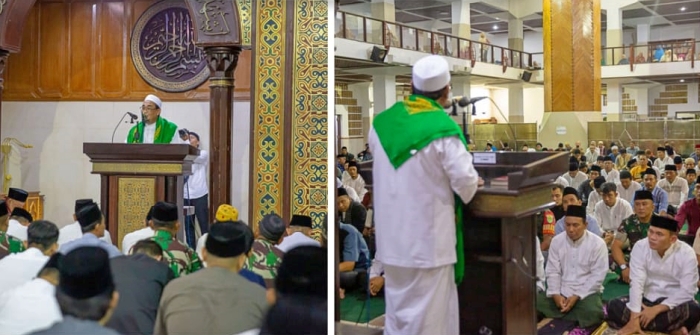 Shalat Tarawih Bersama dan Tabligh Akbar Dalam Rangka Peringatan Nuzulul Qur’an Tingkat Kota Tasikmalaya