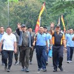 Olah Raga Bersama TNI-Polri di Sumut, Wujud Kebersamaan Menjaga NKRI