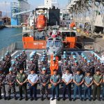 KRI Diponogoro-365 Terima  Kunjungan Tim Itjen TNI