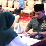 Panglima TNI Hadiri Penyerahan Zakat Tahun 2024 oleh Presiden RI Joko Widodo Kepada Baznas