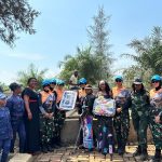 Satgas Indo RDB XXXIX-E/MONUSCO Dan FET Laksanakan Kampanye Kesehatan dan Pawai Bersama Asosiasi Wanita Irumu