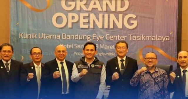 Pj Walikota Hadiri Grand Opening Bandung Eye Center Tasikmalaya