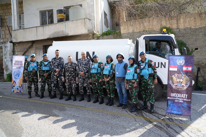 Water Donation, Ditengah Situasi Konflik Lebanon.