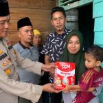 Ops Tertib Ramadhan LK 2024 Polsek Merbau Awal Ramadhan berikan Bantuan ke Anak Stanting