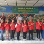 Jelang HUT Persit Ke-78 KCK, Persit KCK Cab LV Yonarmed 16 PD XII/Tanjungpura Gelar Donor Darah