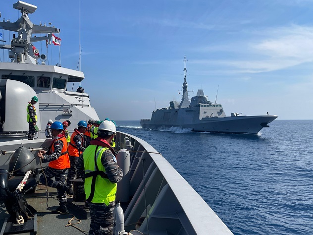 KRI Diponegoro-365 Dipercaya Sebagai Wakil MTF Ikuti Tripartite Exercise Di Laut Mediterania