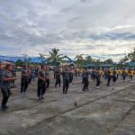 Pererat Hubungan Dengan Keluarga Besar, Kodim 1710/Mimika Gelar Acara Olahraga dan Mancing Bersama