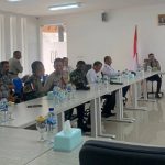 Pos Napan Satgas Yonkav 6/Naga Karimata Hadiri Rapat Tentang Rencana Aktivasi Pasar Tradisional Dan Pelintasan Tradisional PLBN