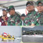 Kodam I/BB Dukung Operasi Kewilayahan PAM F1 Powerboat Danau Toba 2024