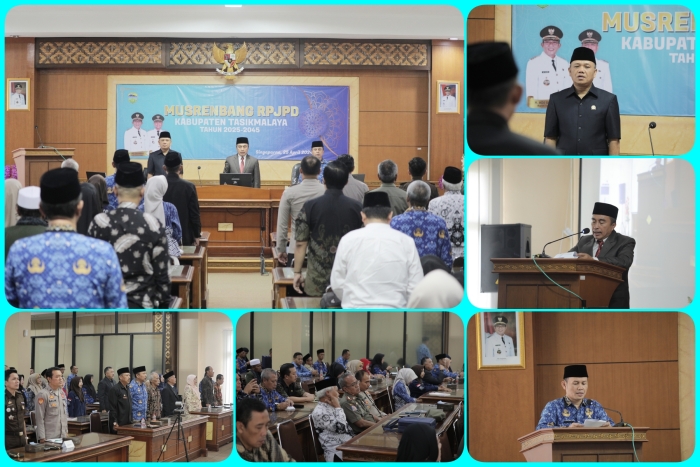 Ketua DPRD Kabupaten Tasikmalaya Hadiri Kegiatan Musrenbang dalam Rangka Penyusunan RPJPD Kabupaten Tasikmalaya Tahun 2025-2045